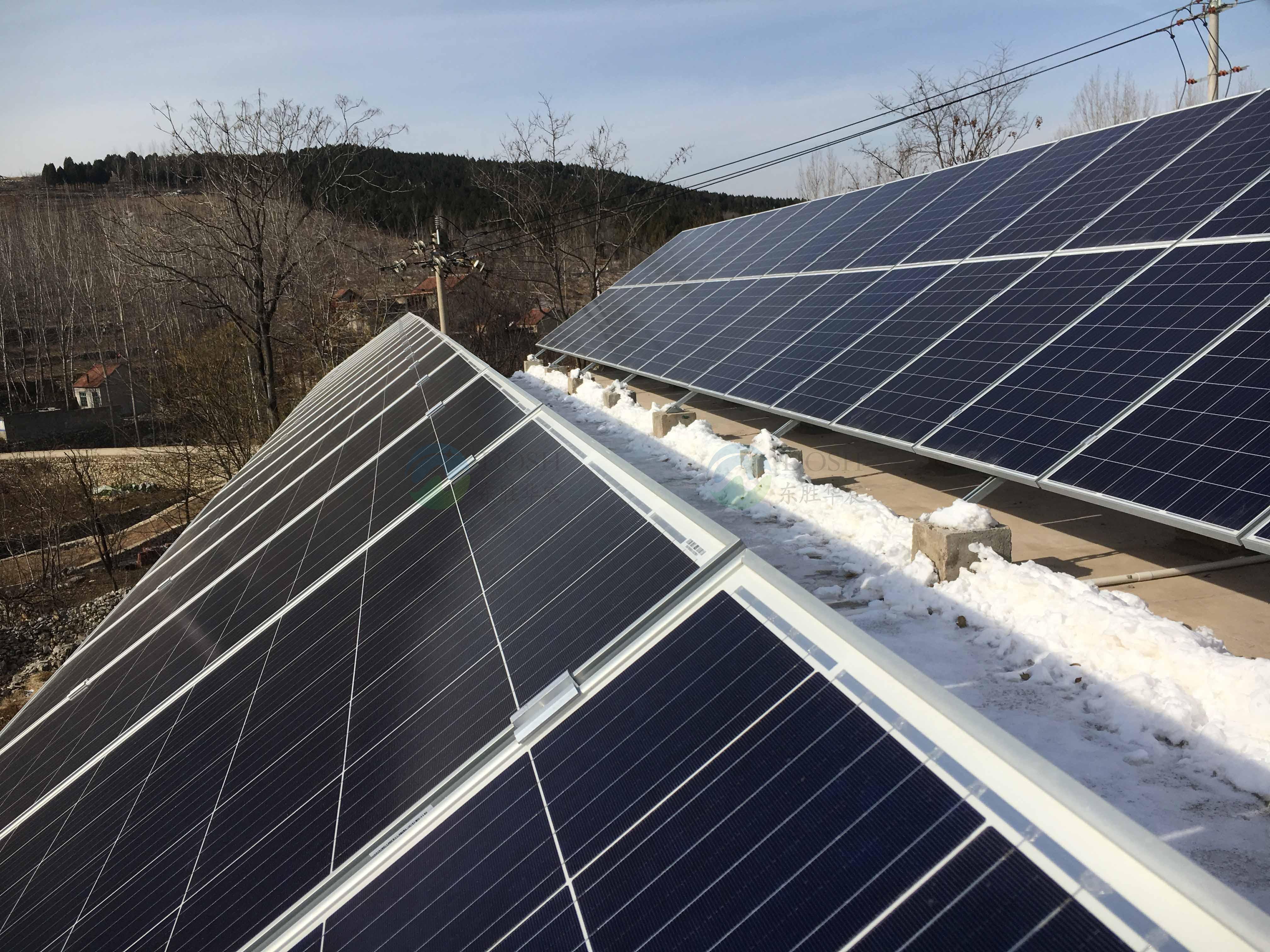山東省石萊鎮多個村光伏電站